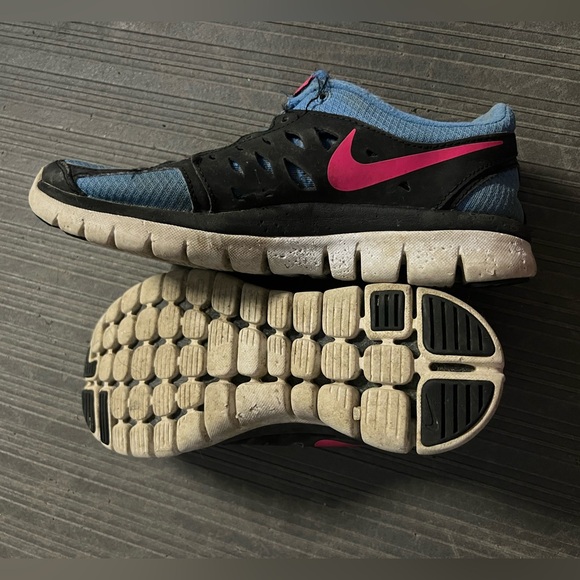 Nike Flex 2013 Run Blue Sneakers - Picture 4 of 4